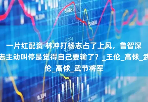 一片红配资 林冲打杨志占了上风，鲁智深大战杨志主动叫停是觉得自己要输了？_王伦_高俅_武节将军