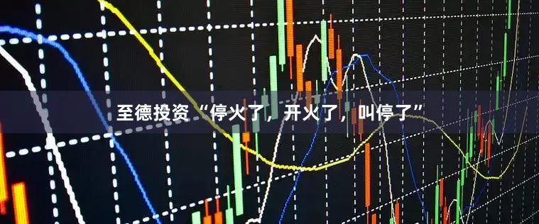 至德投资 “停火了，开火了，叫停了”